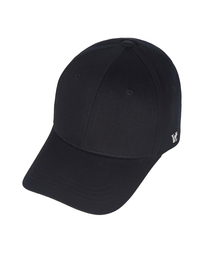 Bajal Vz Studded Oversized Ball Cap Black