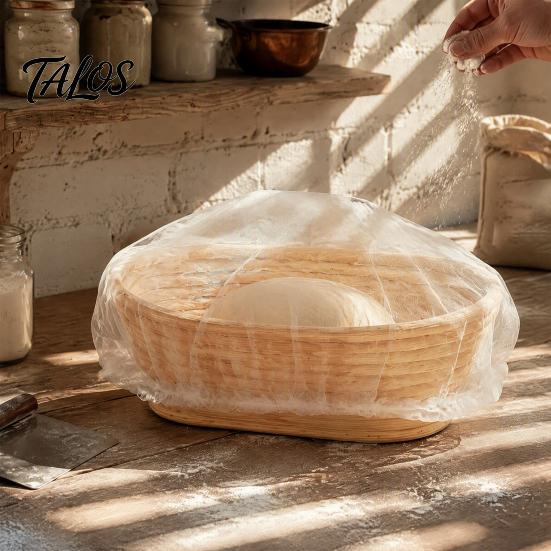 Proofing Basket Liners for Sourdough Non-woven Banneton Liners, Disposable Stretchable Fermentation Covers, Non-stick Bread Non Stick Dough Hoods Home