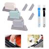 Window Groove Cleaning Brush Set Magic Window Track Cleaning Tools, Tile Lines Brush, Window Blind Duster