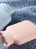 Explosion-Proof Water Injection Silicon Hot-Water Bag Portable Small Size Stuffed Female Belly and Feet Hot-Water Bag Portable Mini Hand Warmer