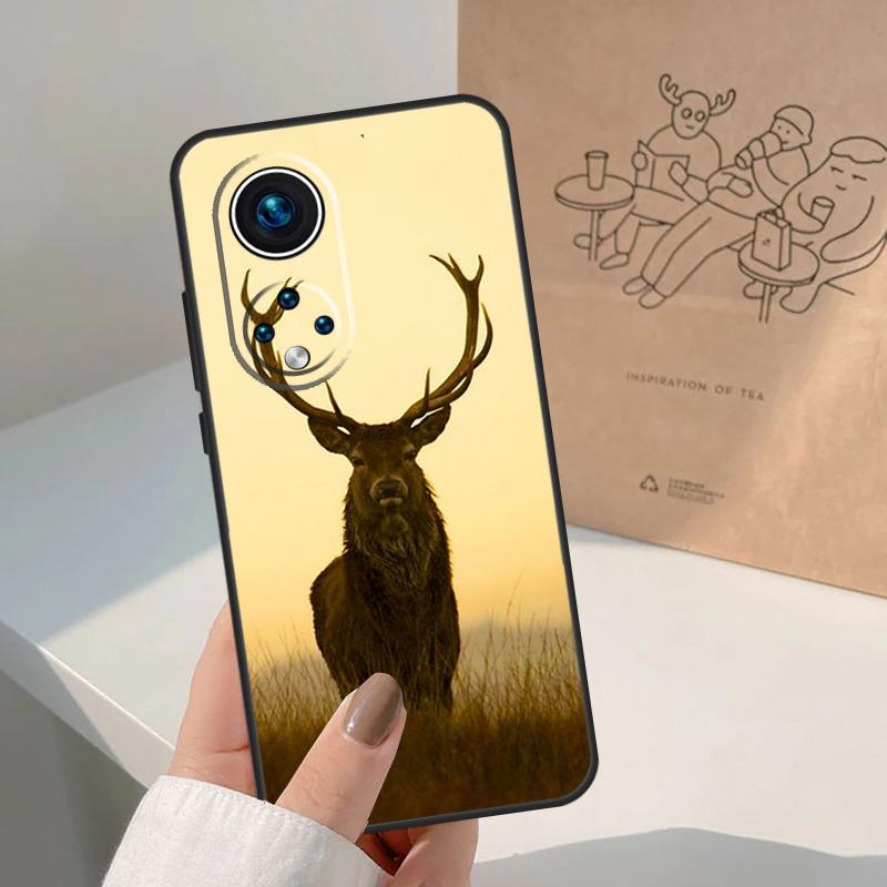 

Stag Bull Moose Reindeer Deer For Honor Magic 8 5 6 7 Pro Case For Honor 400 200 Lite 50 70 90 X8c X8b X9a X9b X9c X9d Win Honor 200 Pro