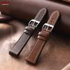 Genuine Leather Watch Band 18mm 20mm 22mm Vintage Cowhide Strap for Omega Quick Release Bracelet for Seiko Universal Wristband