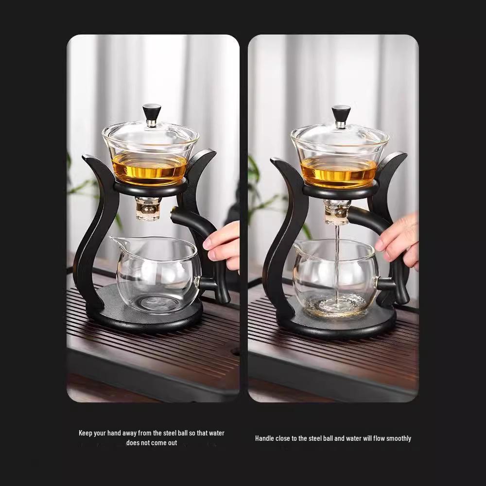 Conjunto de Bule de Vidro Magnético Automatizado para Escritório e Casa