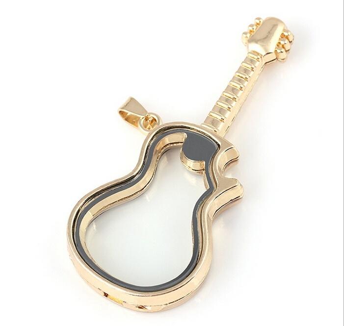 Photo Locket Charms Necklace 