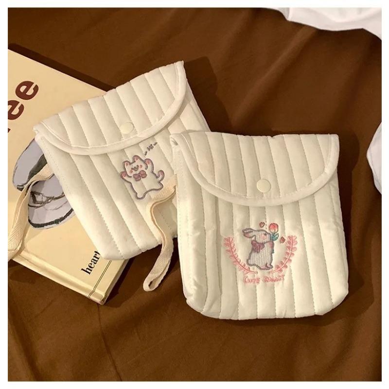 Cute Sanitary Napkins Menstruation Towel Storage Bag Portable Mini  Tampon Monthly Bag Storage Bag