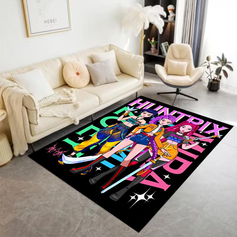 Huntrx Team Adventure Floor Mat Perfect for Bedrooms Dining Room Balcony Dormitory Anti-slip Rug Decorate Offices Birthday/Christmas Gift