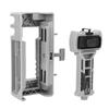 Door Hinge Latch Installation Kit Gray Accurate Adjustable Plastic Door Hinge Jig and Latch Installation Kit
