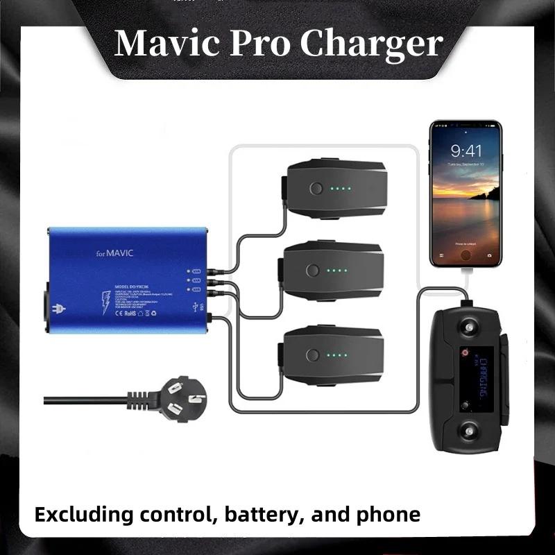 For Mavic Pro 5In1 Charging Hub Intelligent Battery Home Charger Suitable and Platinum Accessories