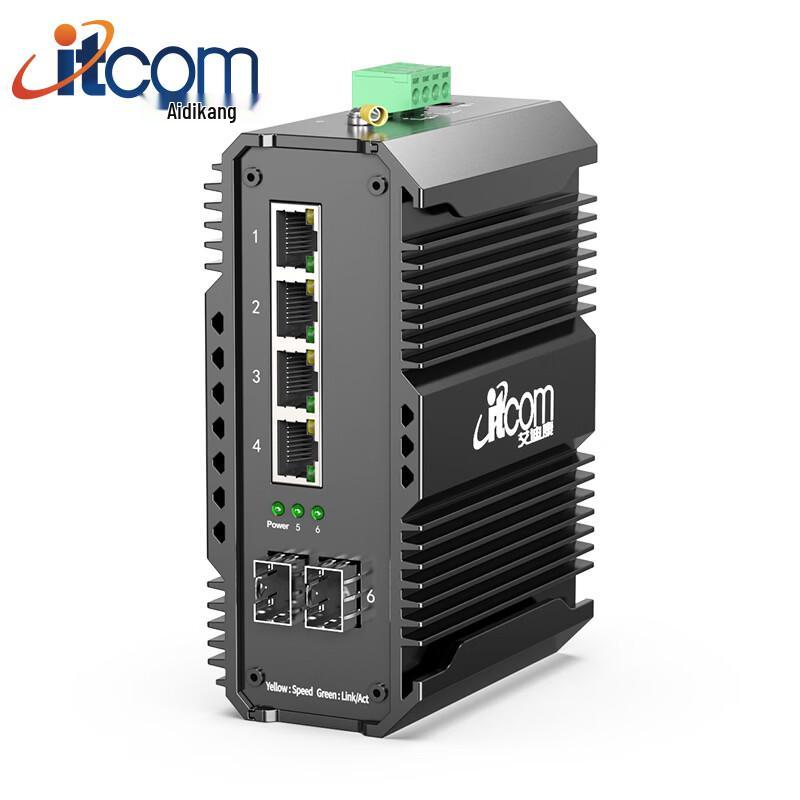 Itcom Industrial Gigabit Fiber Ethernet Switch