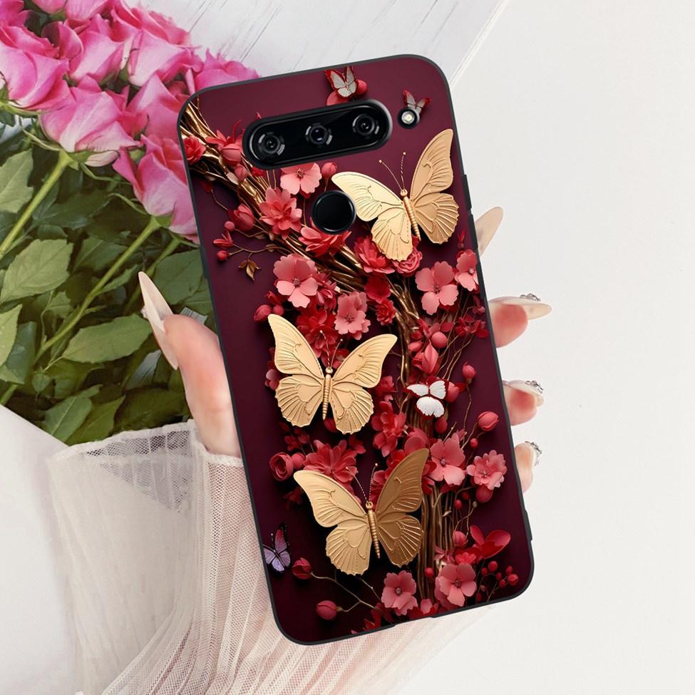 Phone Case For LG V40 ThinQ Cover Aesthetic Cute Fashion Funny Painted Casing For LG V40 ThinQ V405 LM-V405 LM-V409N
