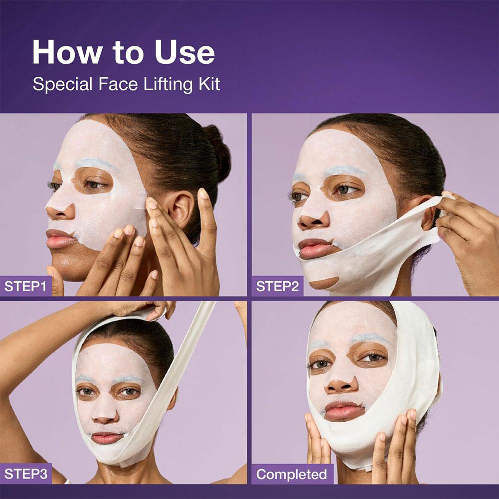 Korean Numbuzin NO.9 NAD+ BIO Skincare Set - Lifting-sil Mask NMN Essence Retinol Eye Cream Lifts Firms Brightens Korean Beauty