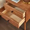 Wooden Night Tables Bedside Table with Drawers Luxury Nordic Bedside Cabinet with Legs Comfortable Furniture Accessory Bedroom