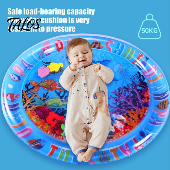 Engaging Sensory Toy for Toddlers Inflatable Splash Pad Toddlers, Thickened PVC Outdoor Water Sprinkler Play Baby Shower Gift Boys Girls Mat