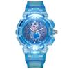 Student Children'S Watch Women'S Plastic Frozen Luminous Glowing Bracelet Niche