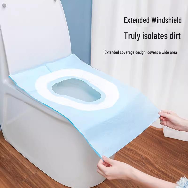 Huse de toaletă de unică folosință adezive îngroșate pentru postpartum și călătorii