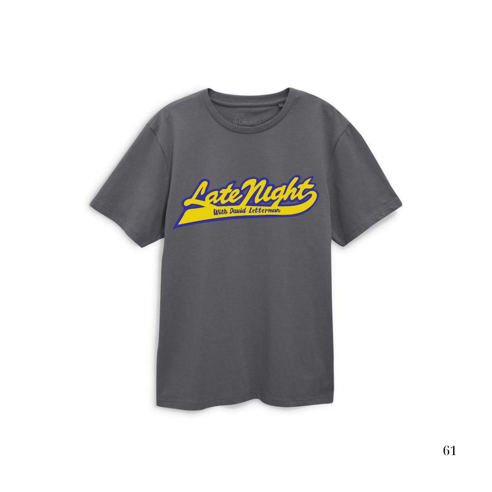 Late Night with David Letterman 1982 Vintage T-Shirt Retro TV Show Graphic Tee Unisex T-Shirt M