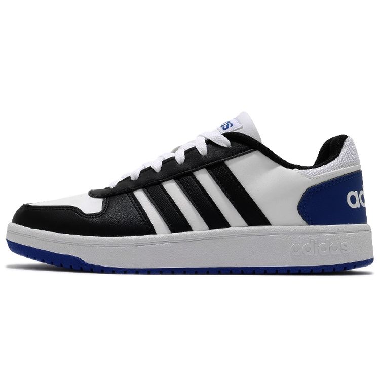 

Кроссовки унисекс adidas Hoops 2.0 White Royal Blue FW5994