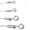 Outdoor Adjustable Steel Wire Hanging Rope with Safety Hooks