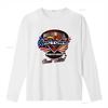Born In The U S A Victory Motorcycle Softstyle T Shirt Since 1997 Road Tested USA Flag Design Vintage Washed Casual Soft