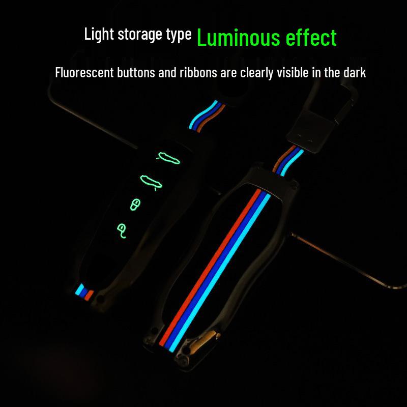 Porsche Cayenne Macan Panamera 718 Key Shell Cover & Modified Keychain Bag.