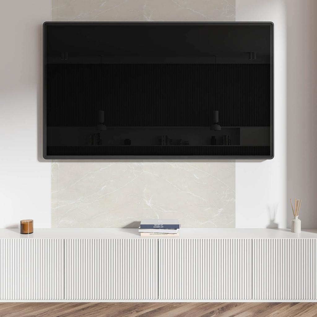 Okładzina Winylowa Samoprzylepna Z Grafiką Do Kuchni 120X60 Cm Wzór Marmurowy Z Żyłkami