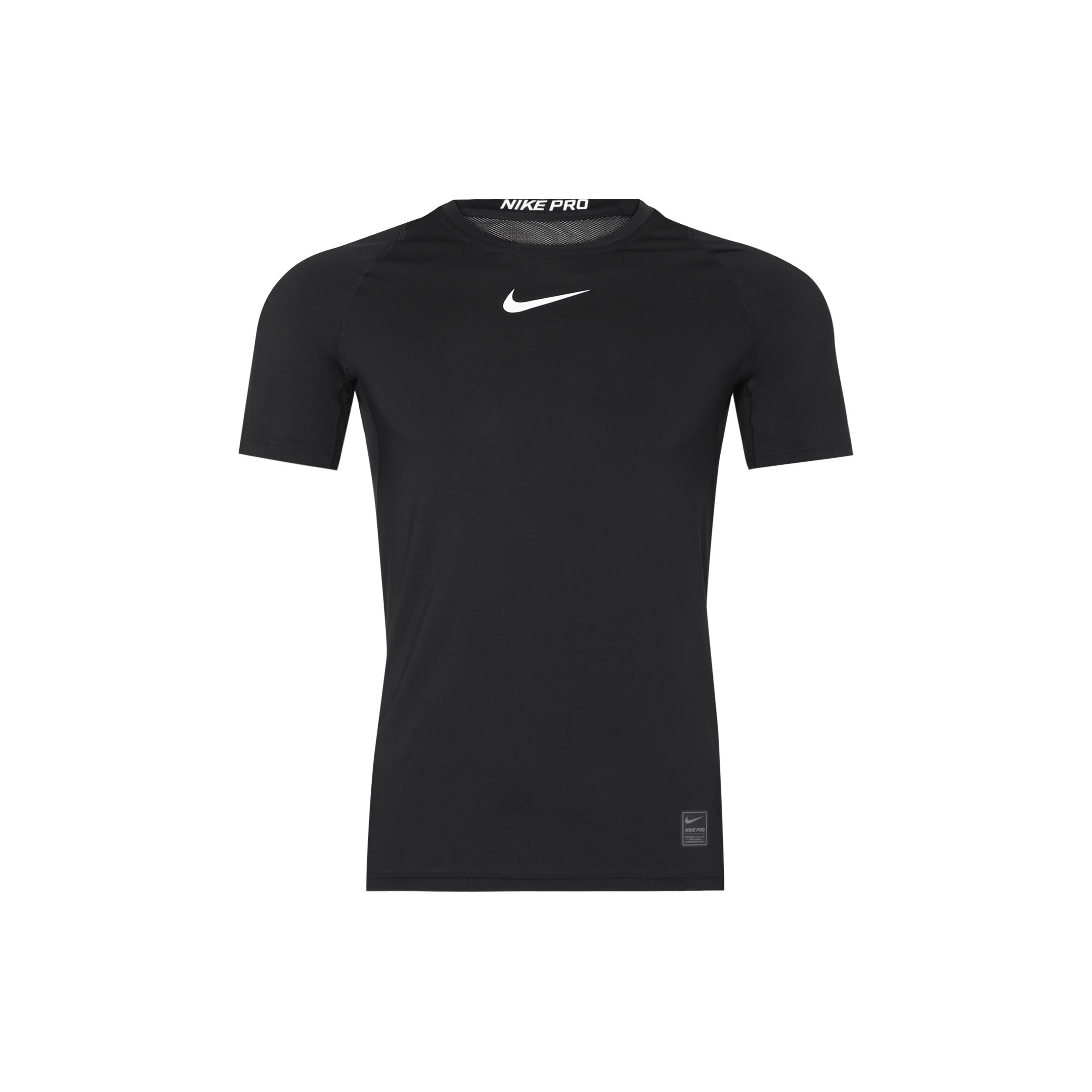 Nike Pro Top Short Sleeve Training Tight Black Men s 838094-010 XXL