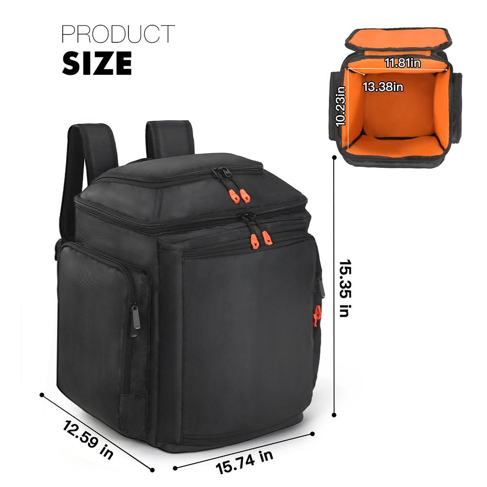 For Bose S1 Pro/Pro+ Travel Audio Carrying Backpack Breathable Microphone Cable Storage Backpack Outdoor Audio Storage Backpack