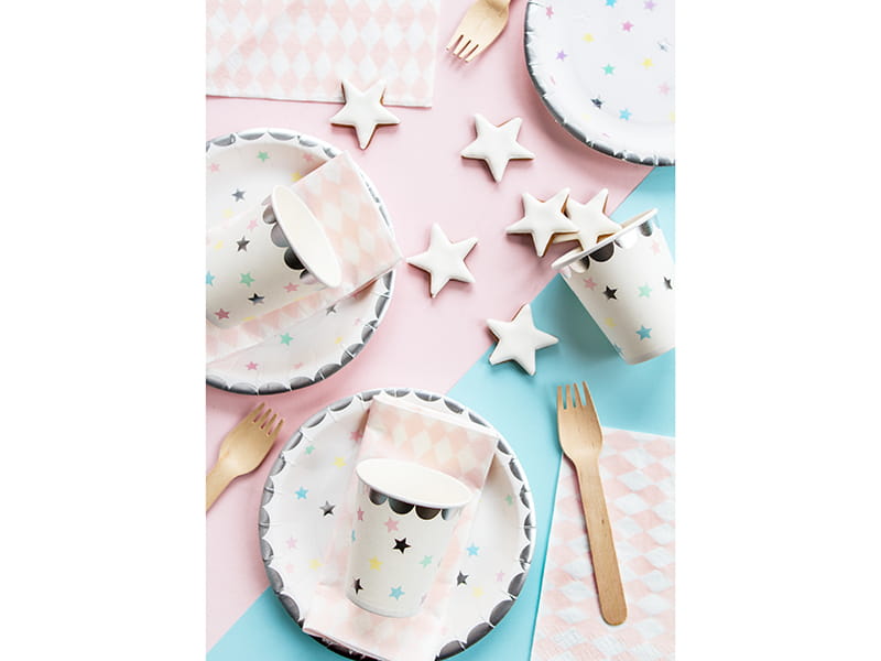 Unicorn Star Paper Plates 18 /6 Pcs