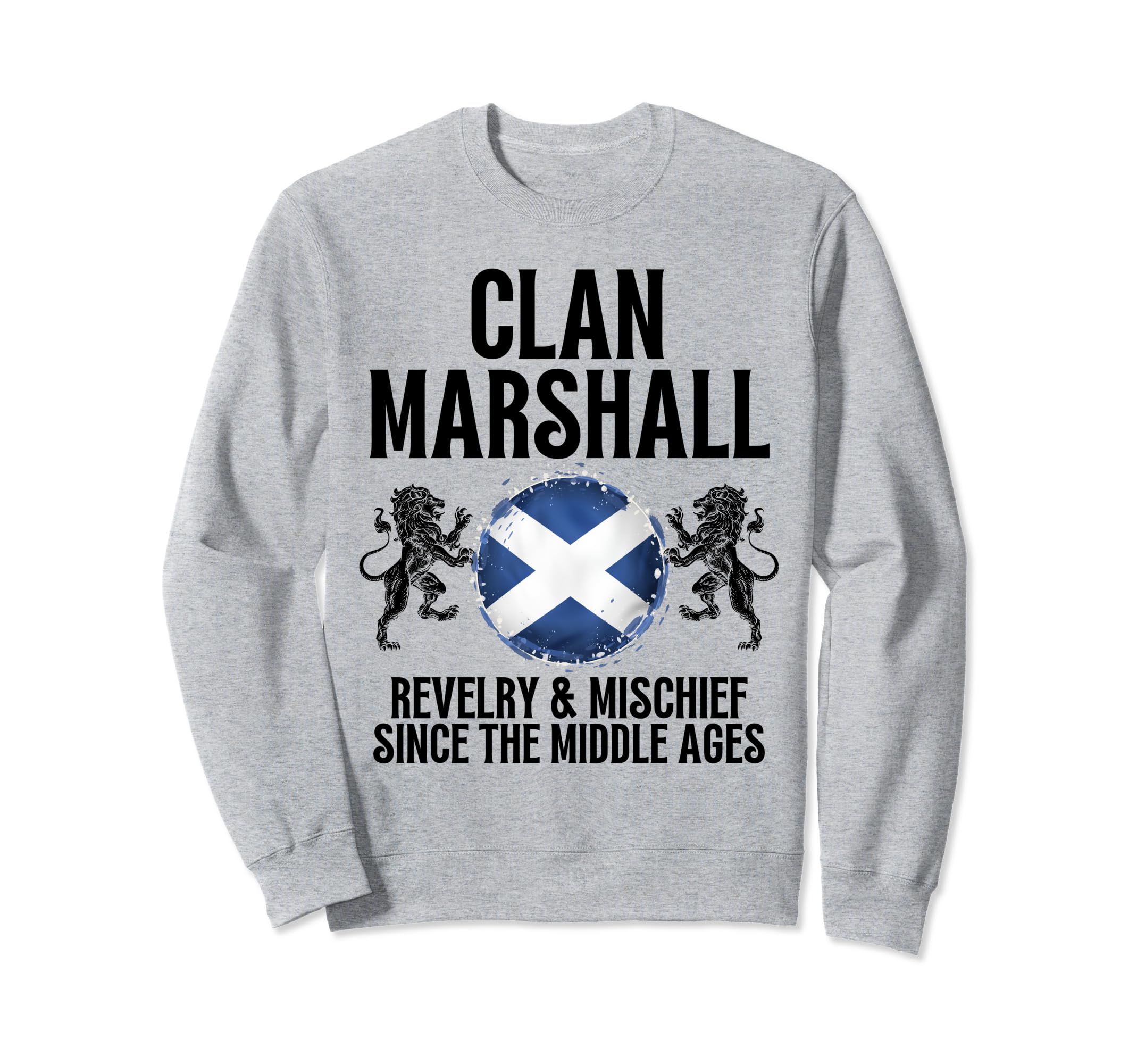 Marshall Clan Scottish Surname Scottish Coat of Arms Sweatshirt