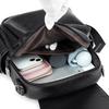 Vintage Backpack Women's PU Backpack Large Capacity Multifunctional Shoulder Bag