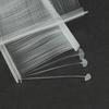 Transparent Fan-Shaped Tag Line with Leaf Fine Glue Needle for Clothing Labels