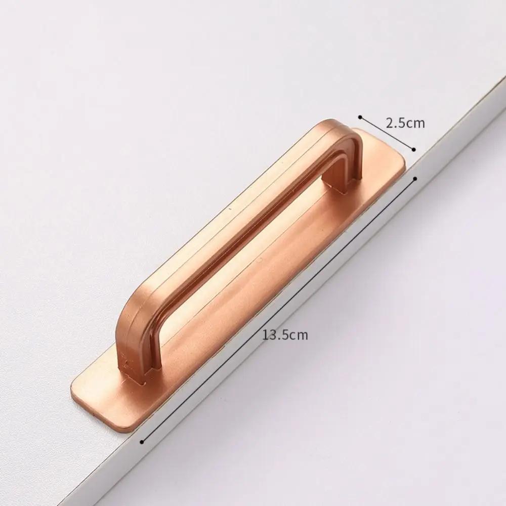 Self-adhesive Drawer Handle Multi-purpose Wardrobe Handle Organizer Plastic Durable Window Cabinet Door Auxiliary Handle