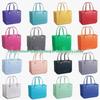 Wasserdichte Gummistrandtasche - Waschbare Reisetasche für Damen, Perfekt für Sport, Markt & Pool