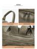 Women's 2025 Spring Fashion Leather Anti-Theft Patchwork Cowhide Backpack