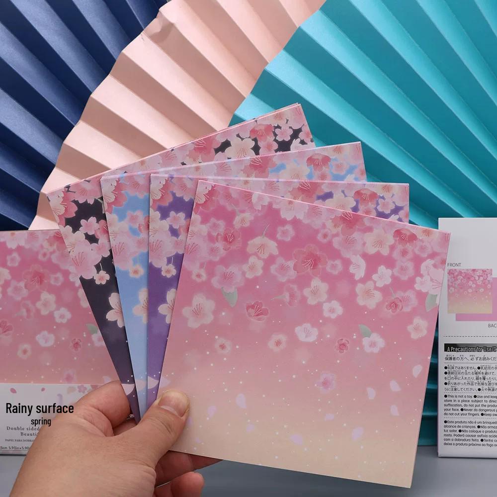 Cherry Blossom Origami Craft Paper Square Sheets