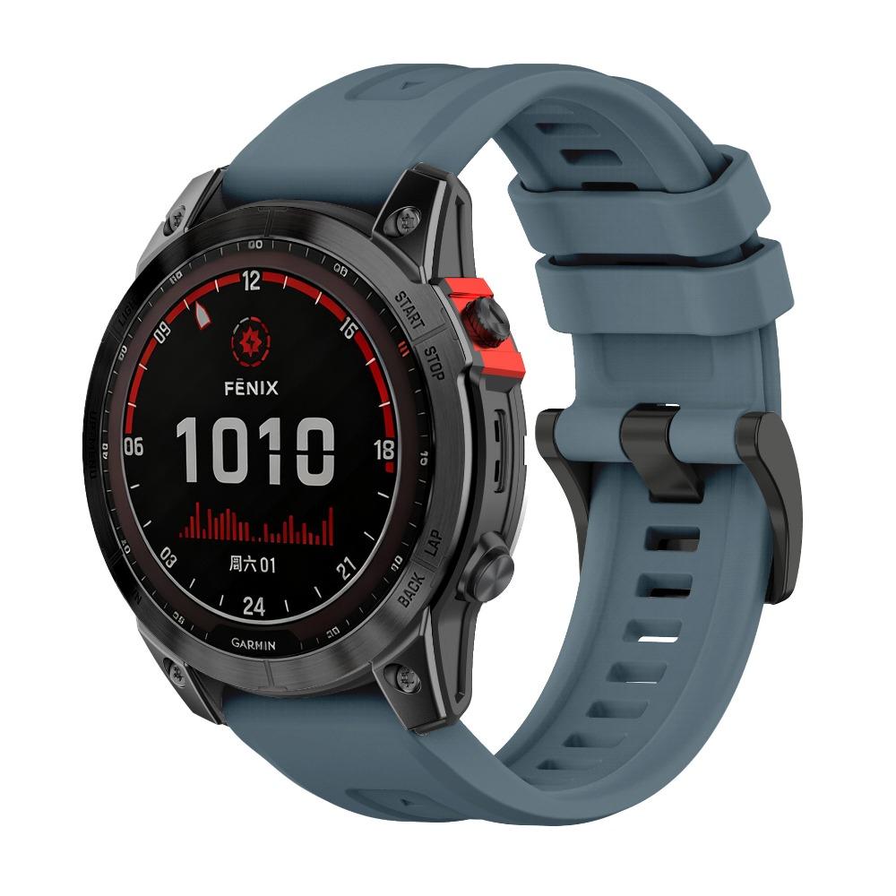 QuickFit 20mm 22mm 26mm Strap for Garmin Epix Gen 2 Silicone Band for Garmin Fenix 8 51mm 47mm 43mm 7 7X 5Plus 6XPro Enduro 2 Bracelet Watchband