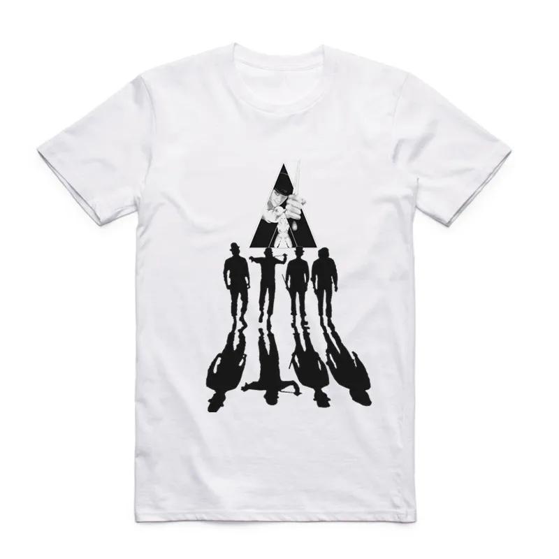 2026 Summer Fashion Men Print Stanley Kubrick's Clockwork Orange T-shirt O-Neck Short Sleeve Alex Malcolm McDowell Tee T Shirt