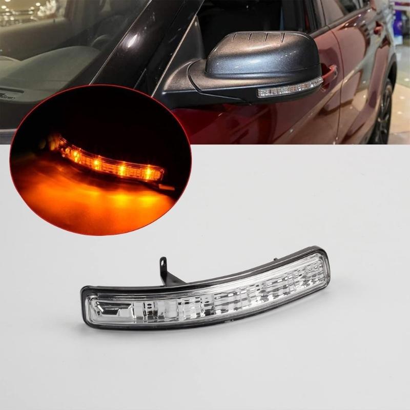 Improved Safety Turn Signal Light BB5Z13B375A BB5Z13B374A for Explorer 2011-2019 Rearview Mirror