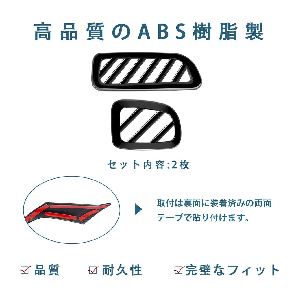 OKAYOHINN New Stepwgn RP Series RP6 RP7 RP8 Dedicated Air Vent Cover Air Duct Defogger Bezel Cover Interior Panel Interior Parts Custom Dress Up ABS