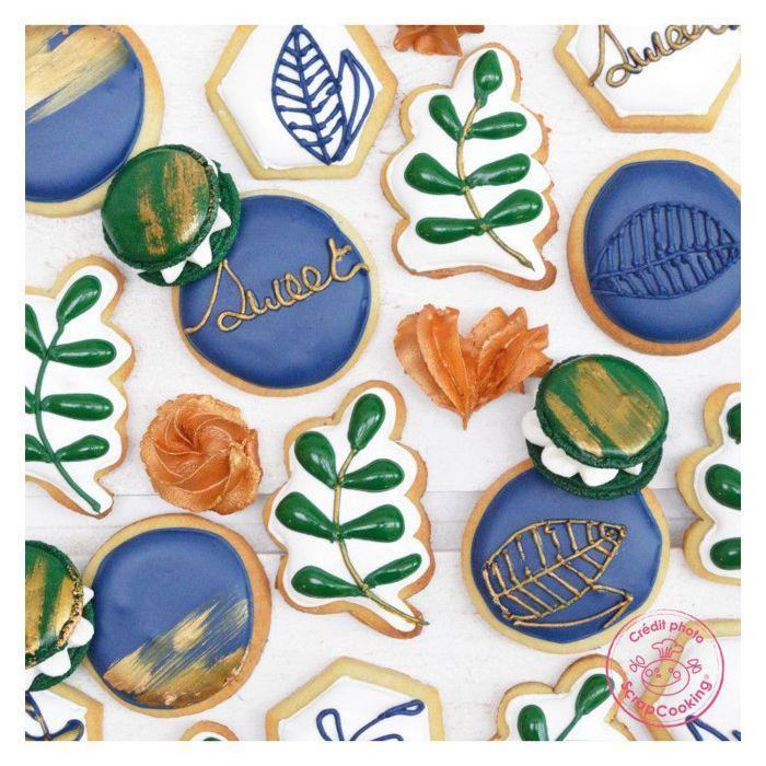 Colorant alimentaire en poudre - SCRAPCOOKING - Pot 5g - Bleu nuit