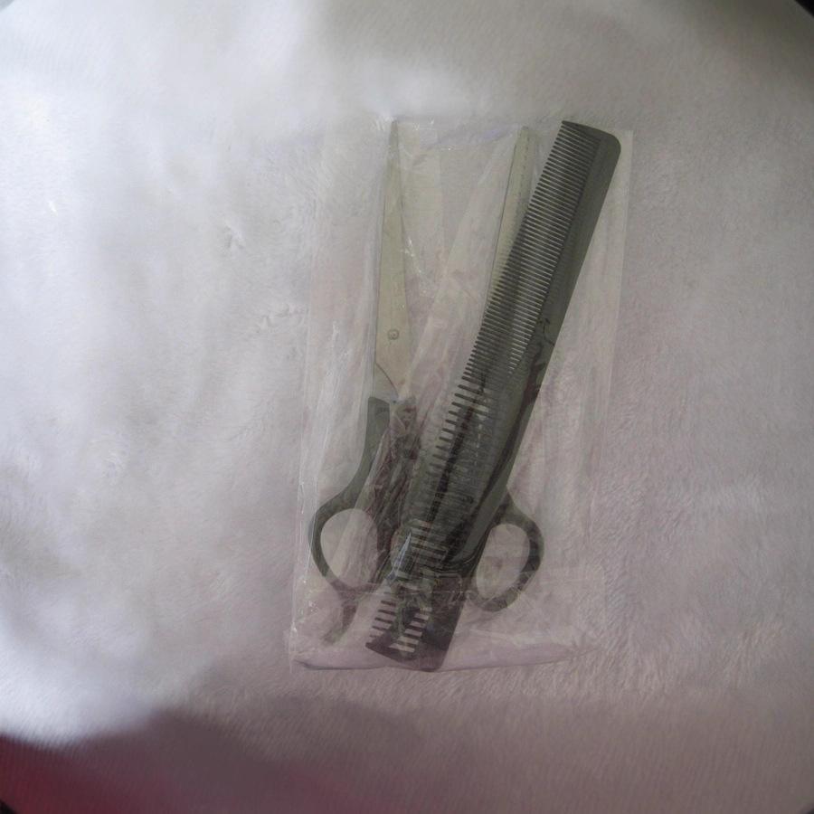 Kids & Baby Haircut Scissor Set: Includes Hairdressing Scissors, Thinning Shears, and Straight Scissors - 3-Piece Pet & Child Grooming Kit