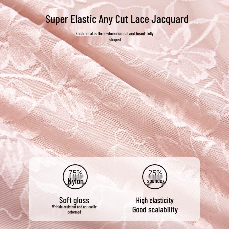 Tingmei Women's High-Waist Lace Tummy Control Briefs