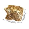 Antique Solid Brass Turtle Ornaments Longevity Animal Sculpture Home Office Desk Decorative Simulation Ornament