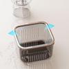 Mini Transparent Desktop Trash Can