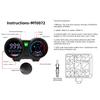Motorcycle Tachometer Odometerpanel Digital Meter For TITAN 150 Honda CG150 Fan150 Speedometer RPM Meter LED Digital Dashboard