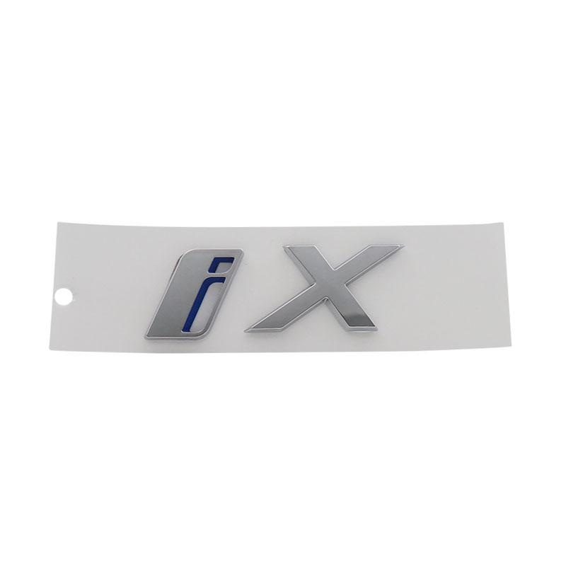 3D Premium IX i X for IX i X Electric Cars Engine Hood Fender trunk Tail Rear Decal Emblem Badge Sticker