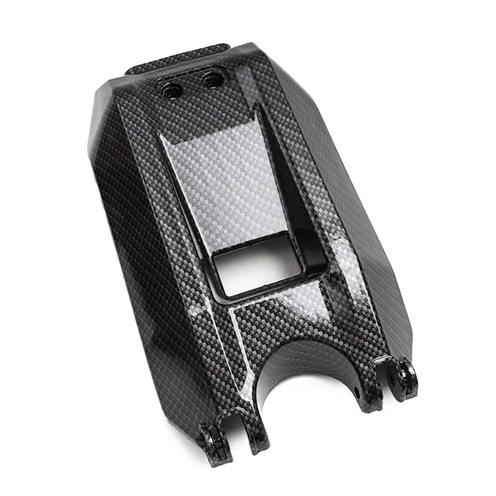 Electric Motorcycle Battery Cover Guard for SurRon Front Mount Constructed from ABS with Carbon Texture for Long Lasting Use
