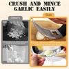 Stainless Steel Garlic Press Crusher Manual Garlic Mincer Chopping Garlic Tool Fruit Vegetable Tools Kitchen Accessories Gadget