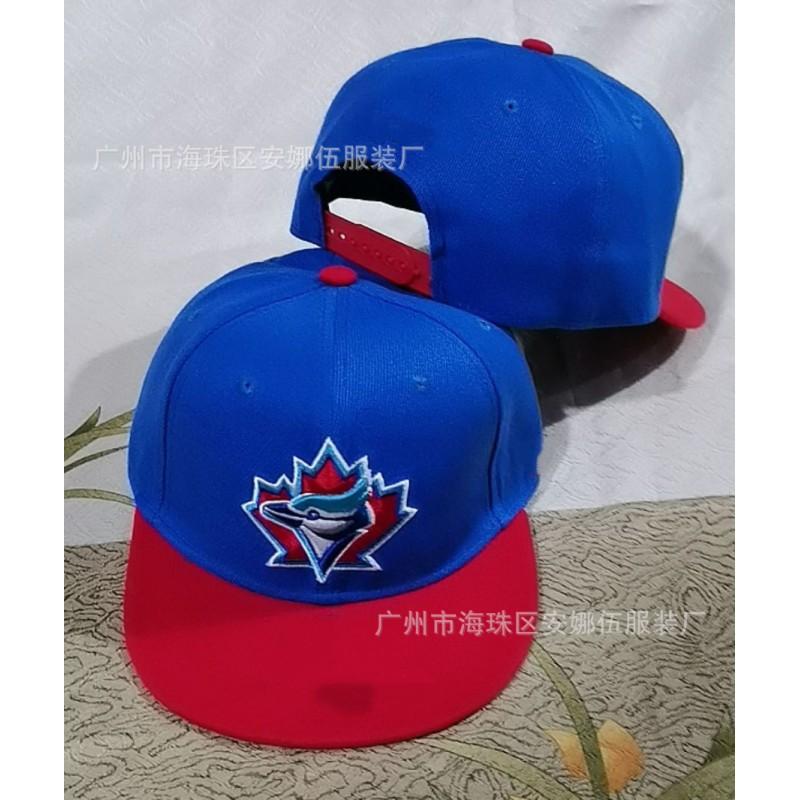 2026 Baseball Cap Unisex Embroidered Flat Brim American Hip Hop Team Blue Jays