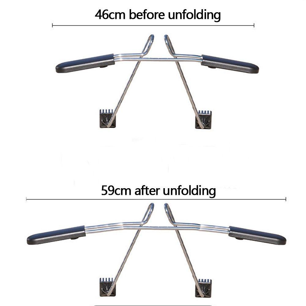 Stainless Steel Clothes Drying Rod Car Seat Back Storage Bracket High Quality Clothes Rack